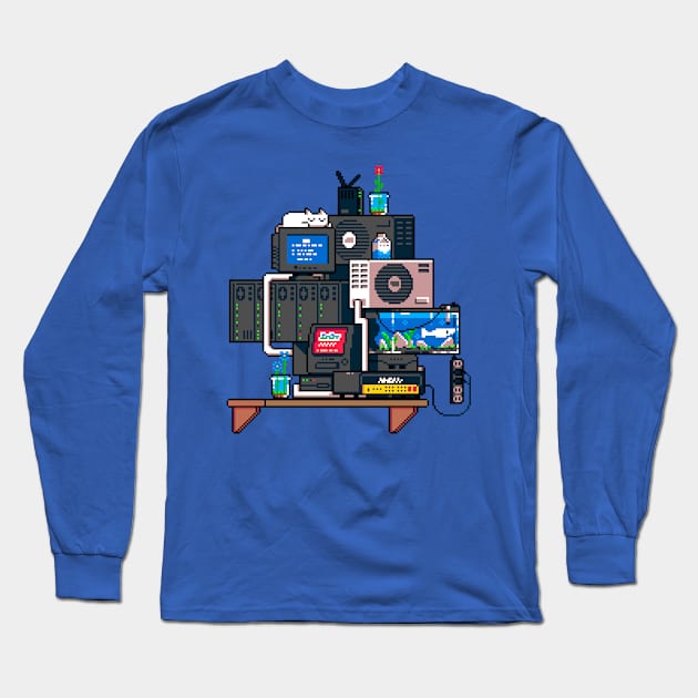 8BitArt Long Sleeve T-Shirt by 8BitShop